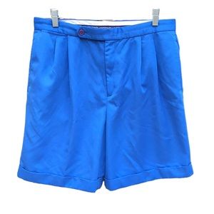 Vintage Ralph Lauren Golf High Rise Pleated Cuffed Shorts